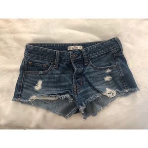 Hollister denim shorts